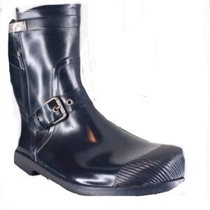 Coach “lester” Black Rain Boots